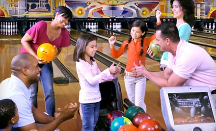 Two Hours of Bowling and Shoe Rental for Two or Four at AMF Bowling Centers (Up to 63% Off) - Primary Image