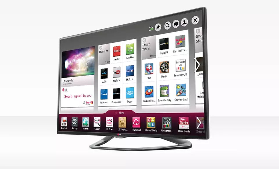 LG 55 In. Class 1080p 120Hz Cinema 3D Smart TV﻿. Free Shipping. - Second Medium