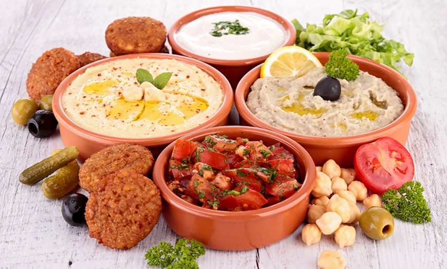 Image 1: Lebanese Meze Meal