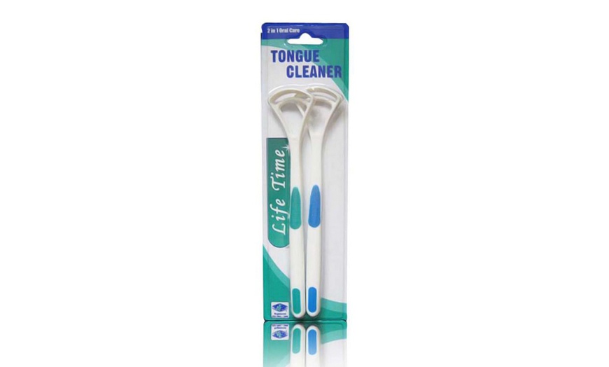 Image 3: One or Two 2pk of Tongue Cleaners
