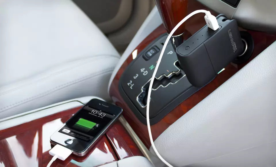 $24.99 for a Lenmar USB Wall/Car Charger and Portable Battery ($89.99 List Price). Free Shipping and Free Returns. - Primary Image