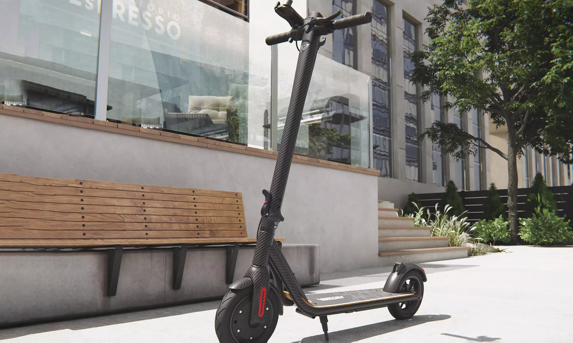 Trottinette électrique Viron ''XI-700PRO'', coloris au choix, pliable - Primary Image