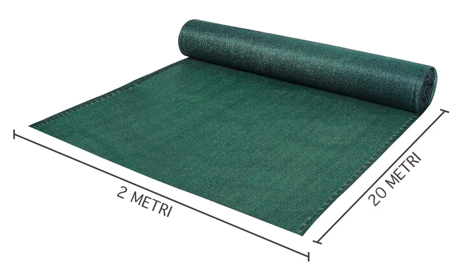 Witterungsbeständiges Sonnenschutznetz