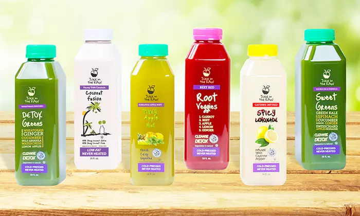 Three-Day Cold-Pressed Juice Cleanse for One or Two from Juice in the RAW (Up to 54% Off) - Primary Image