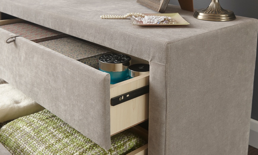 Image 18: Two-Drawer Storage Ottoman in 2 Colours