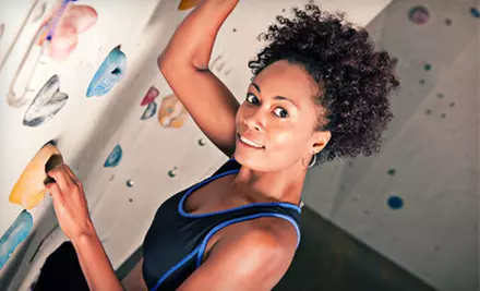 $30 for Day of Indoor Rock Climbing with Gear and Intro Lesson at Stone Age Rock Gym in Manchester ($62.75 Value) - Primary Image