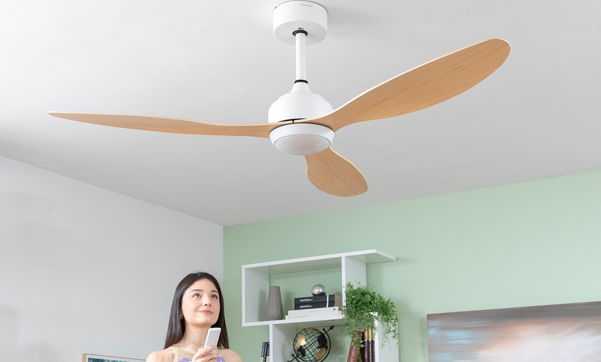 Image 12: Ventilateur de plafond LED avec 3 pales d'Innovagoods