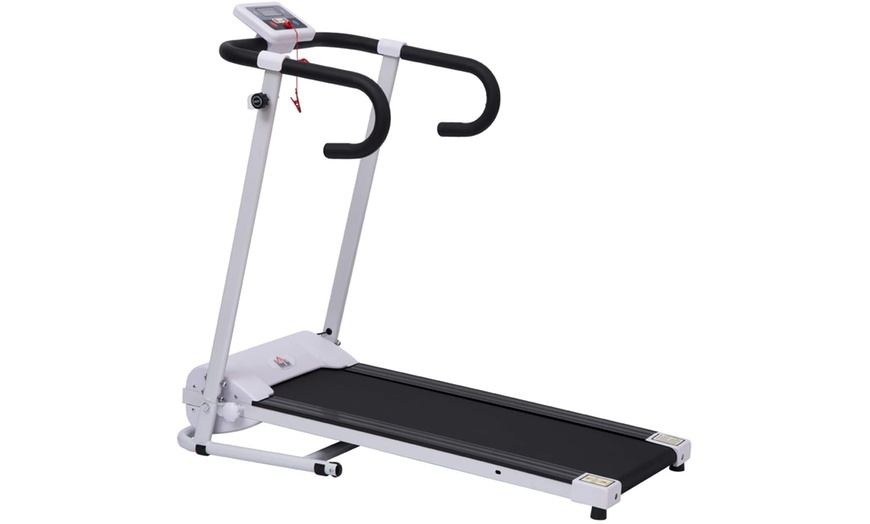 Image 4: HomCom Motorised Treadmills