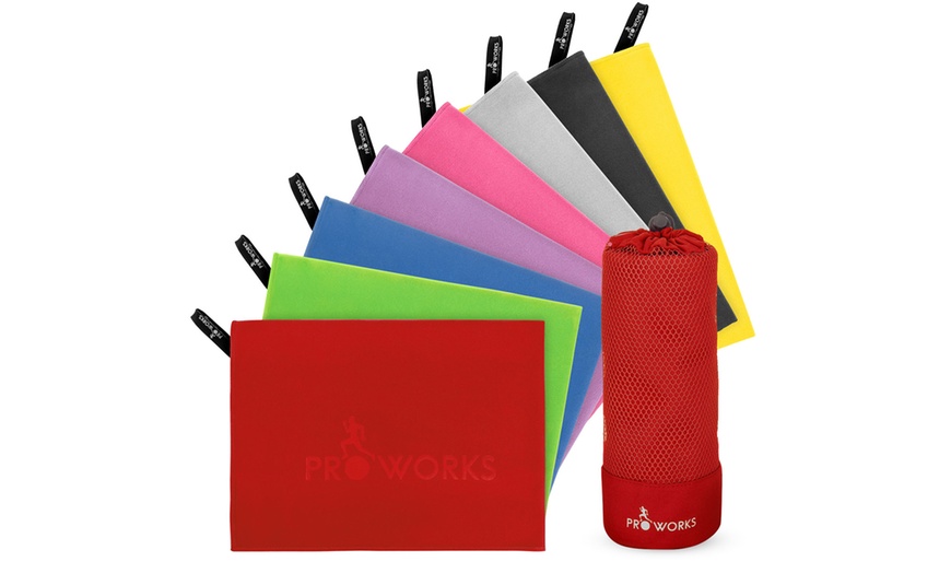 Image 15: Proworks Microfibre Towel