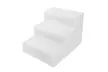 Soft Portable 3-Step Pet Ramp Stairs for Cats and Dogs - Second Medium