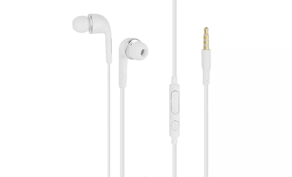 Samsung Galaxy S5 Hands-Free Stereo Headset with Inline Remote and Mic - Second Medium