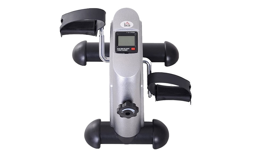 Image 11: HomCom Mini Exercise Bike