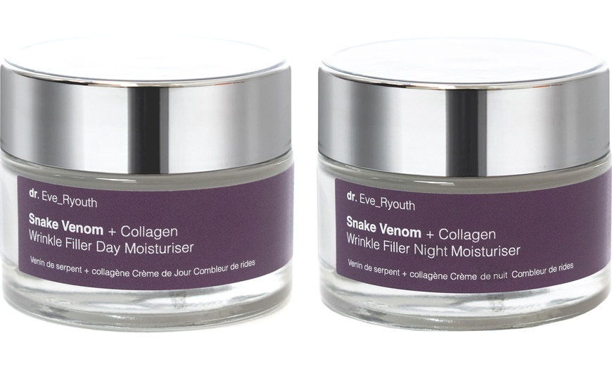 Image 1: Snake Venom with Collagen Wrinkle Filler Moisturiser 50ml