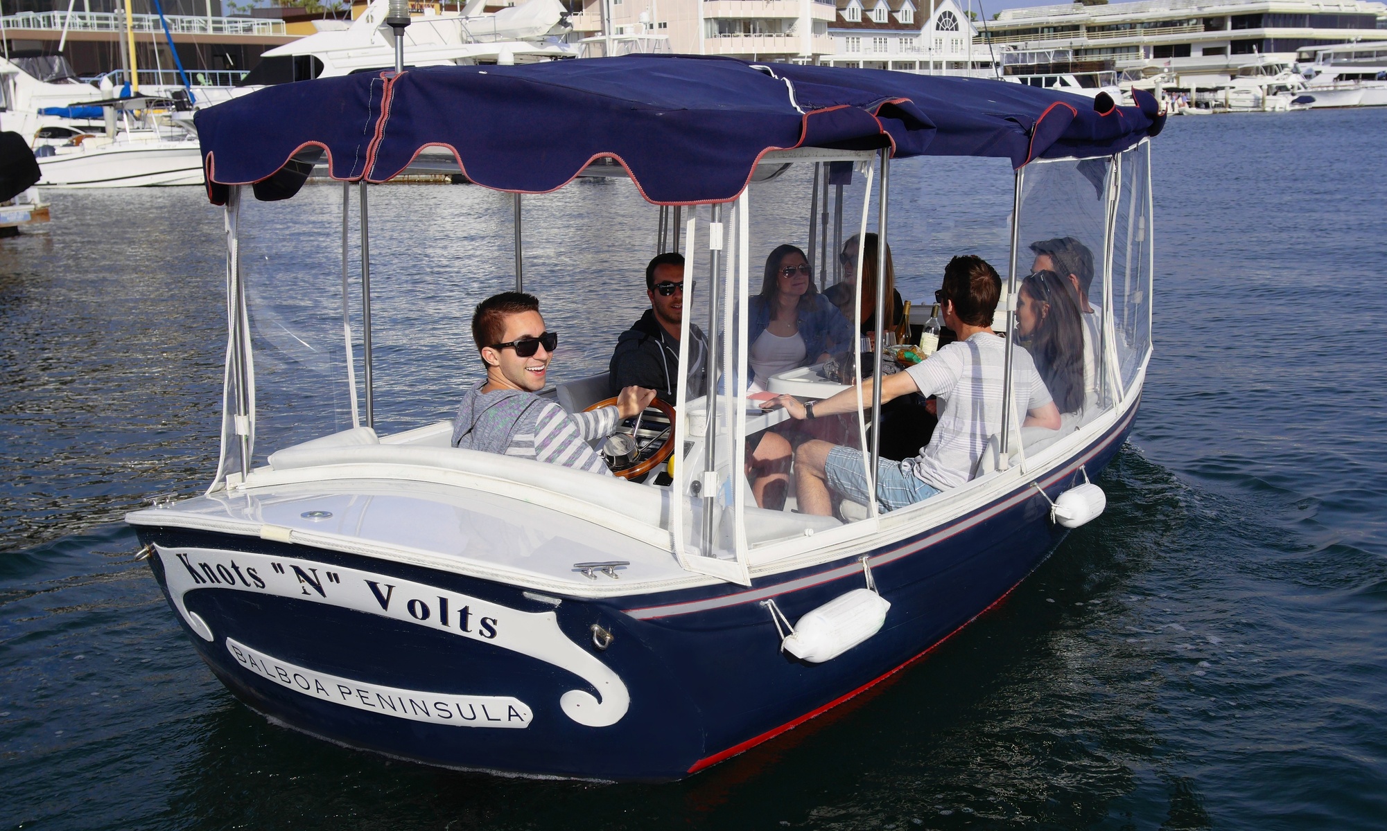 Electric-Boat Rental from Newport Fun Tours