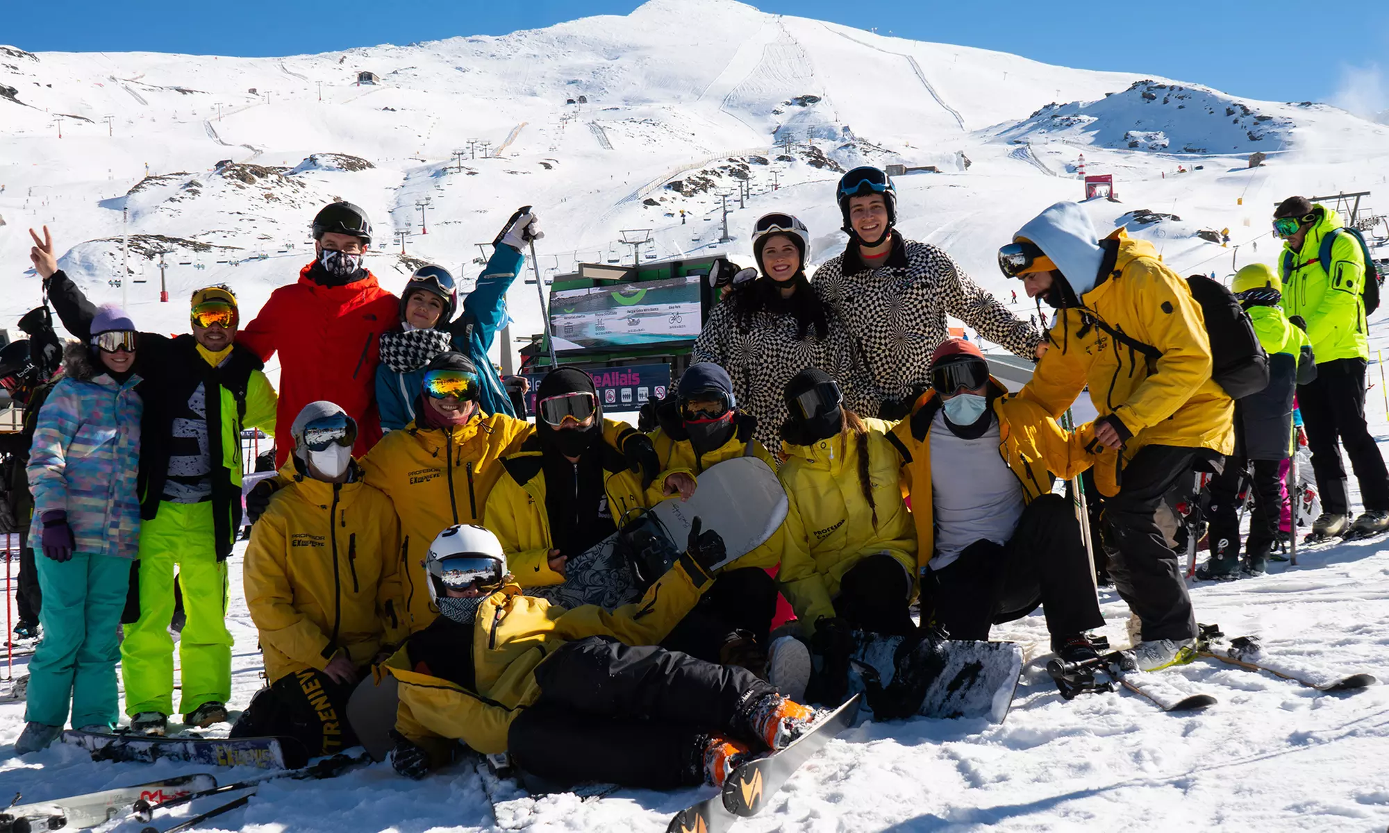 Curso de esquí o de snowboard para 1 o 2 personas