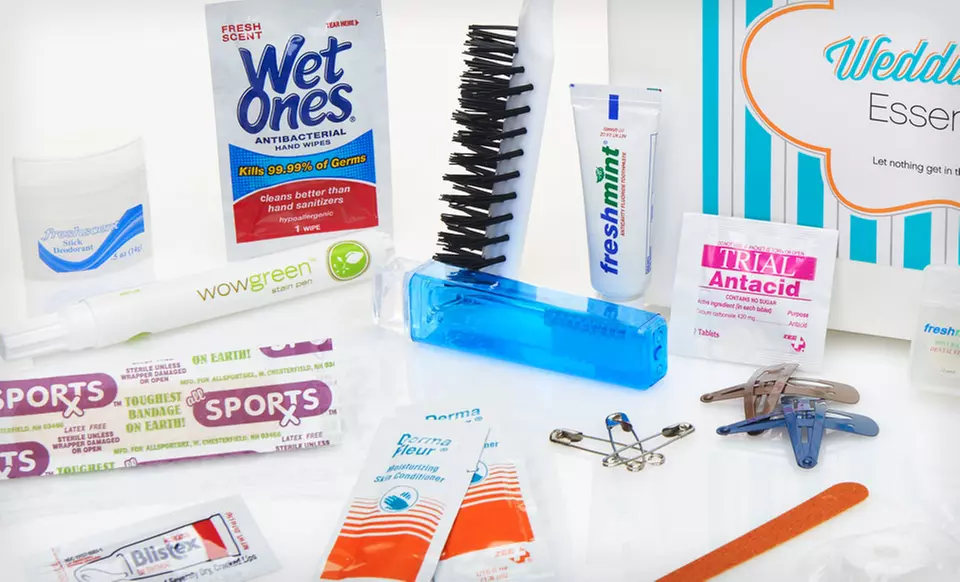$19.99 for a 35+ Piece Wedding Day Essentials Kit ($36 List Price). Free Shipping. - Second Medium