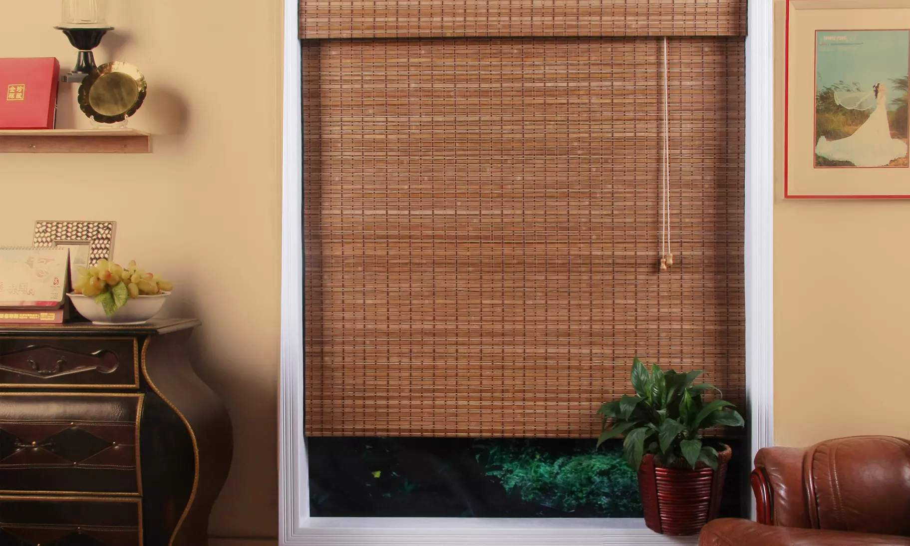 Bamboo Roman Blinds from $20.99-$49.99 - Primary Image