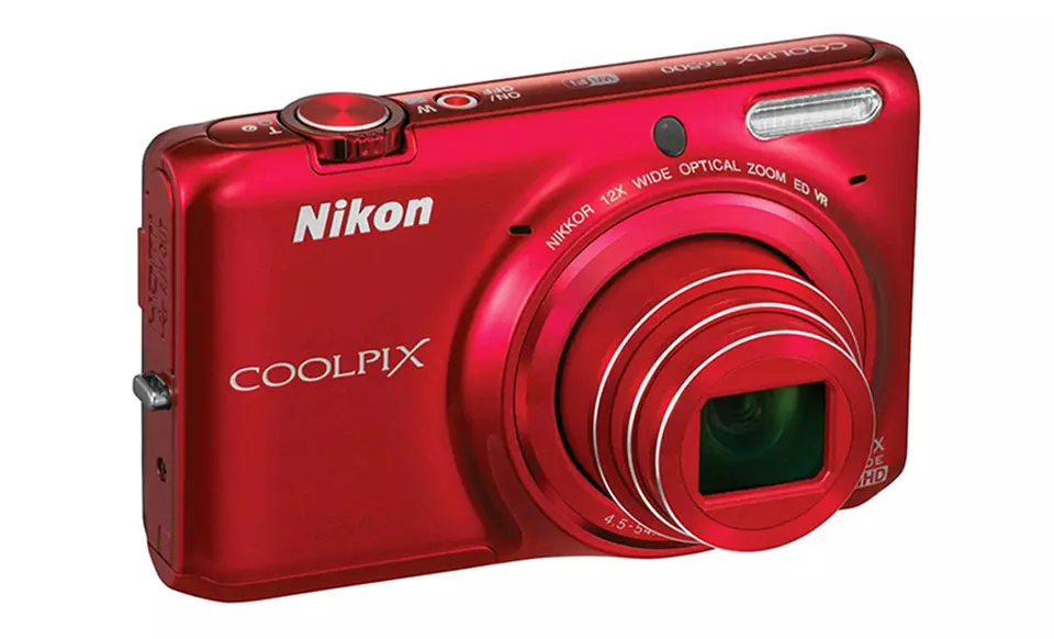 Nikon Coolpix S6500 16MP Digital Camera with 12x Zoom (Manufacturer Refurbished) - Second Medium