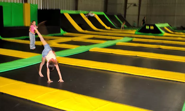 One hour Trampoline Session or Trampoline Party for 13 at Get Air Temecula Trampoline Park (Up to 42% Off)    - Second Medium