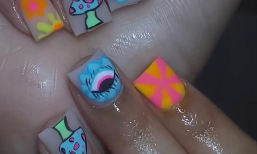 Image 16: Manicures with Color Coat, Gel, French or Acrylic + Gel Polish Options