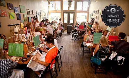 Painting Class for One or Two at Sipping n' Painting (Up to Half Off) - Primary Image