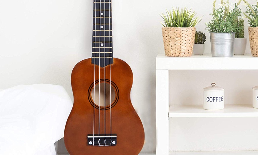 Image 10: Ukulele with Nylon Strings