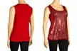 Plus-Size Sequin Tops. Multiple Colors Available. Free Returns. - Second Medium