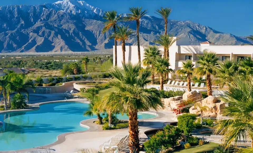 1- or 2-Night Stay with Spa Credit or Partial Massage at Miracle Springs Resort & Spa in Desert Hot Springs, CA - Primary Image