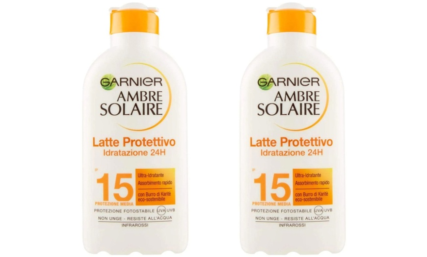 Image 3: Latte solare Garnier e Angstrom