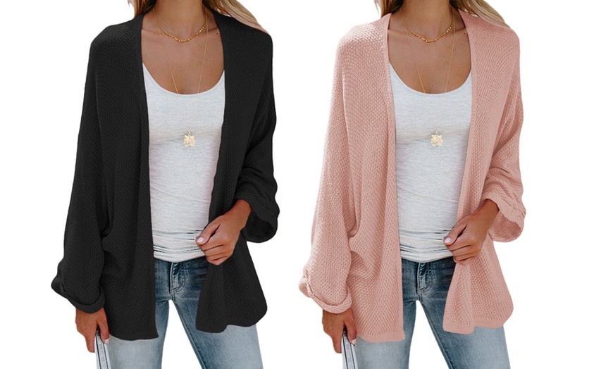 Image 12: Women's Loose Fit Cardigan