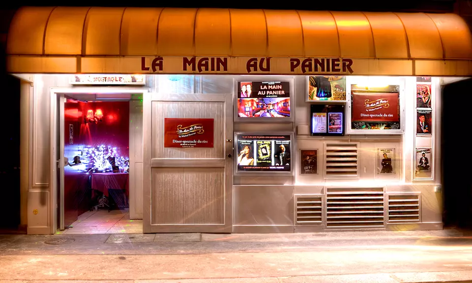 Dîner-spectacle gastronomique pour 2 à La main au panier