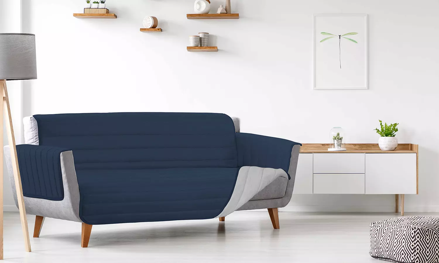 Housse de canapé matelassée imperméable "Trendy" ; plusieurs tailles disponibles - Primary Image