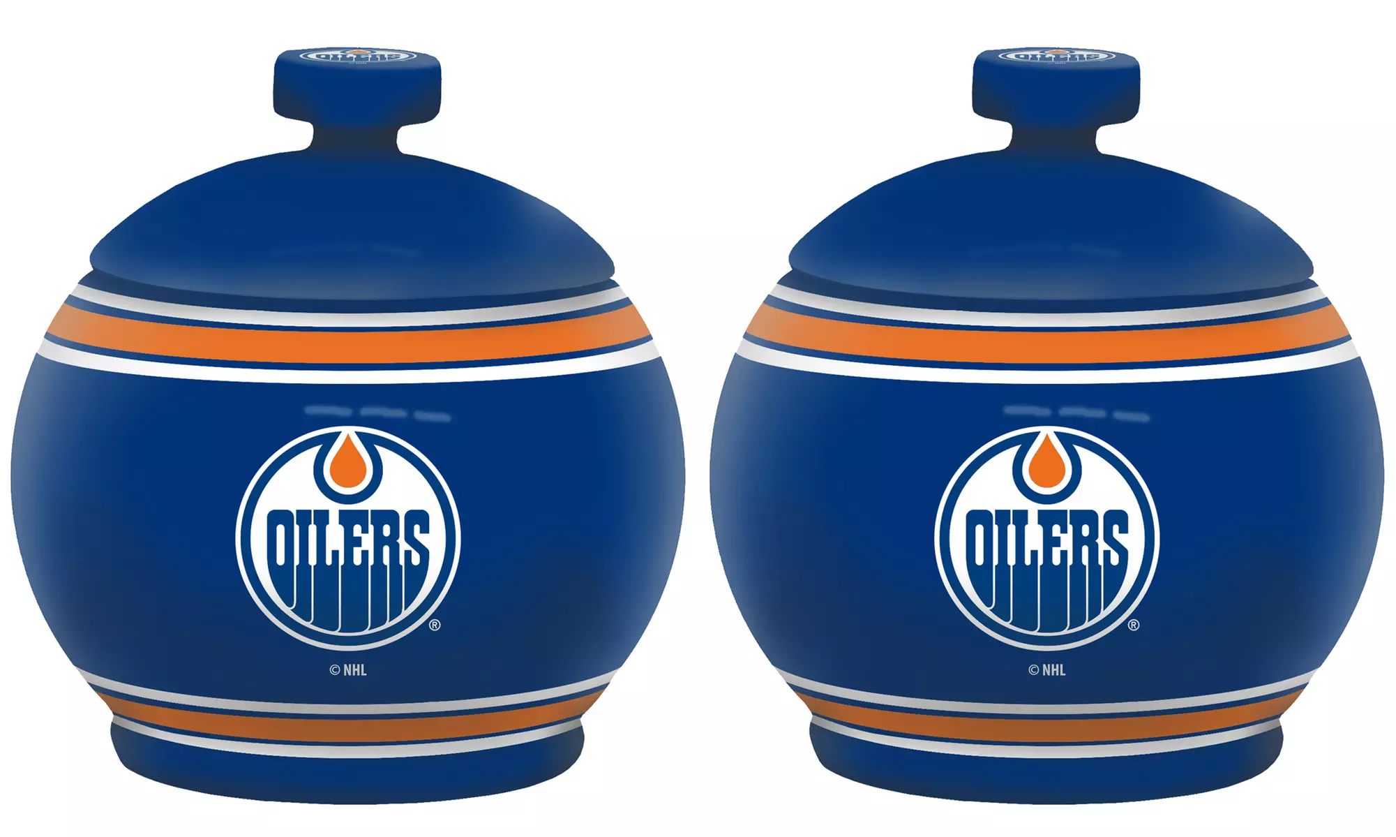 NHL Set of 2 Ceramic Game Time Jars - Second Medium