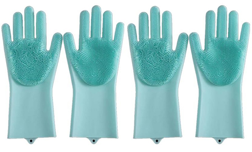 Image 5: Silikon-Handschuhe