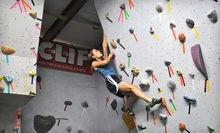 Three Rock-Climbing Sessions with Equipment Rental or One Month of Climbing at Climb North in Wildwood (Up to 68% Off) - Primary Image