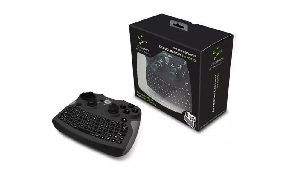 Cideko Air Keyboard Conqueror for PS3. Free Returns. - Primary Image