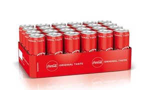 24 Coca-Cola Original Cans 330 ml