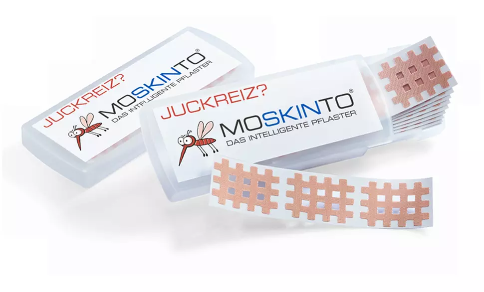 24x, 72x, 120x oder 240x Moskinto Mückenpflaster ohne chemische Wirkstoffe - Primary Image