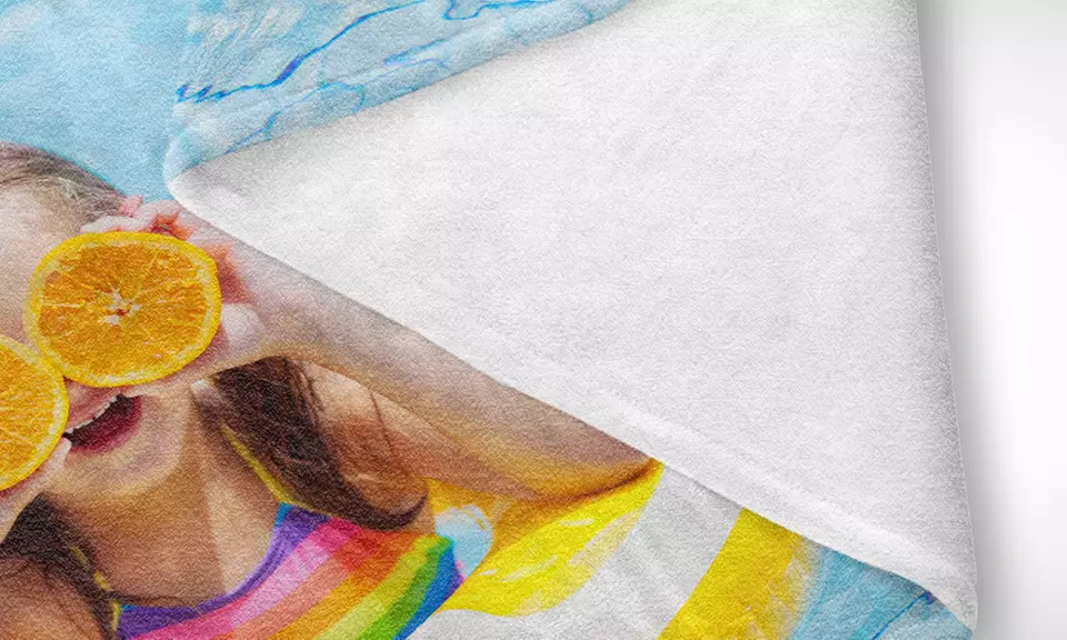 1x oder 2x Strand-/Badetuch oder Stofftaschemit eigenem Foto