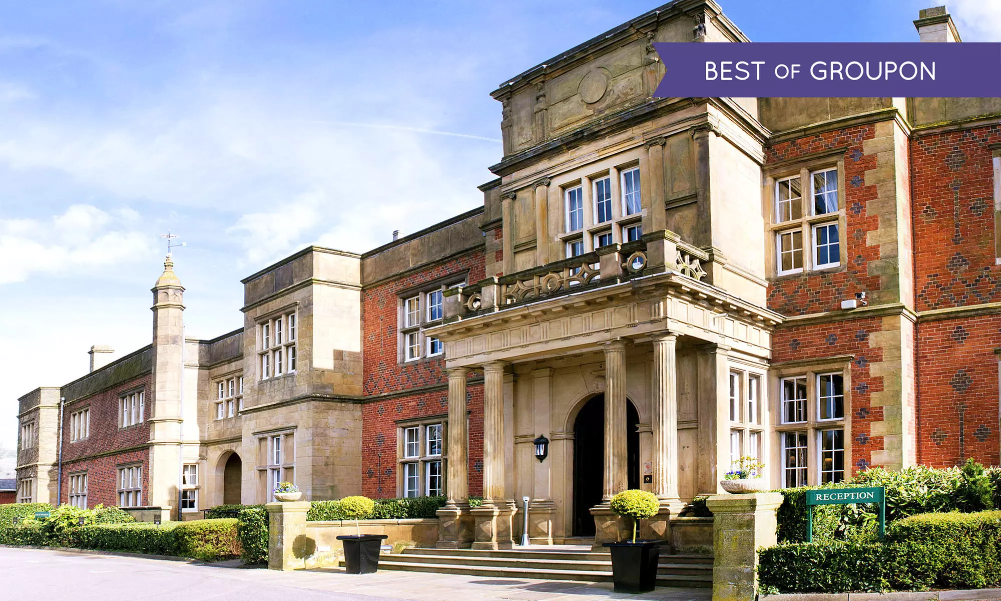 Cheshire: 1 Night For Two With Breakfast; With Option For Dinner and Bottle of Wine at the 4* Cranage Hall - Primary Image