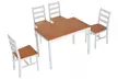 Five-Piece Pine Wood Dining Set - Second Medium