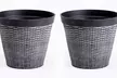 One or Two Rattan Effect Planter Pot - Image 3