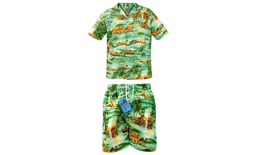 Image 13: Hawaiian Shirts and Shorts