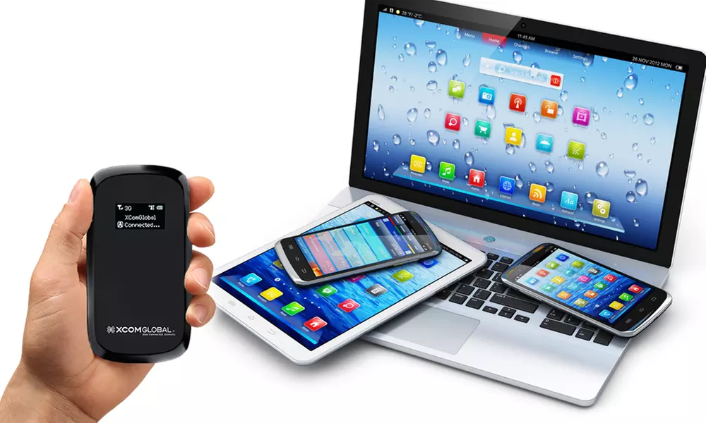 Three- or Seven-Day Rental of a Mobile WiFi Hot Spot from XCom Global (Up to 55% Off) - Primary Image