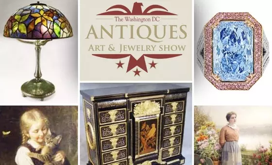 2 Tickets to Washington DC Antiques, Art & Jewelry Show - Primary Image