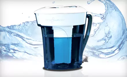 $15 for a ZeroWater 10-Cup Filtration Pitcher with a Five-Stage Dual Ion-Exchange Filter from Zero Technologies LLC ($37.99 Value) - Primary Image