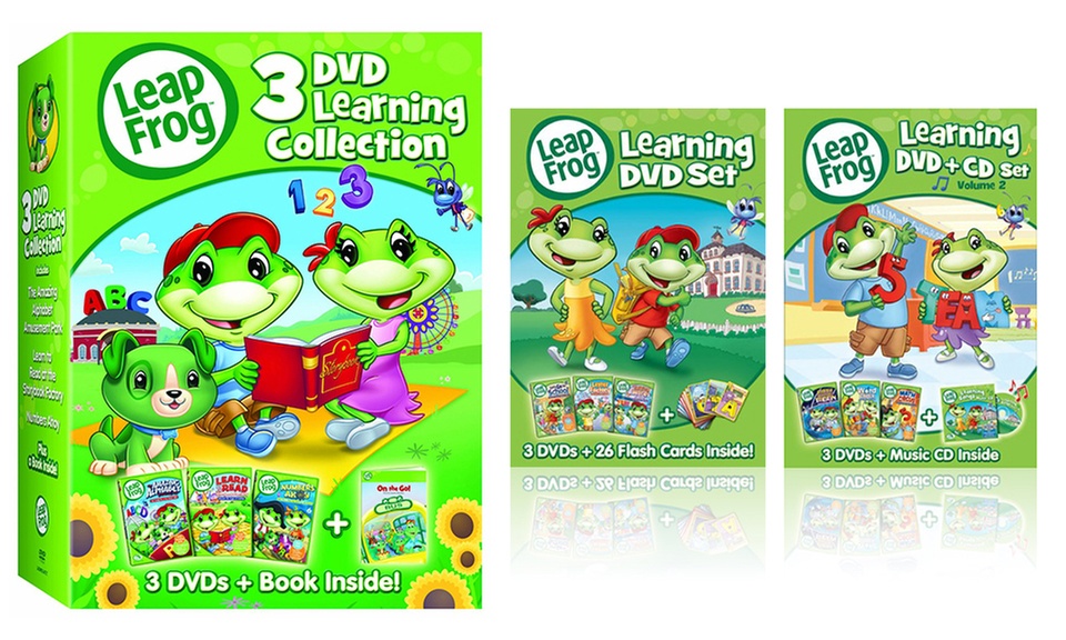 Leap Frog Learning DVD Sets  - Primary Image