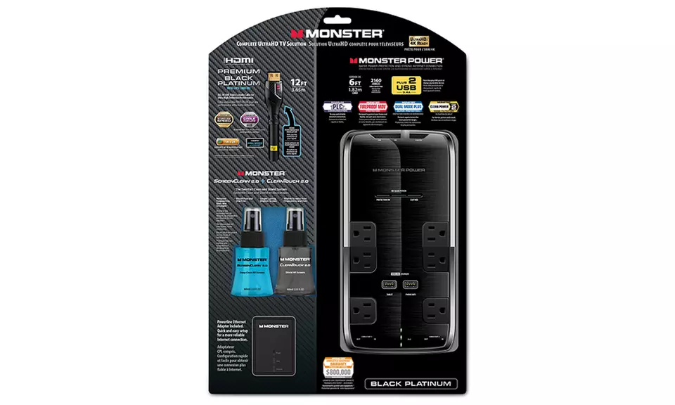 Monster Cable Black Platinum Home Theater Bundle - Second Medium