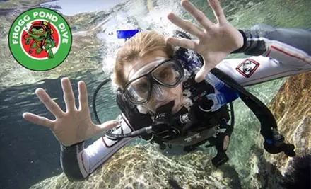 $34 for a Discover Scuba, Snorkeling, or Dive-Refresher Course at Frogg Pond Dive in Highland Park ($69 Value) - Primary Image