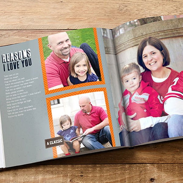 shutterfly father's day book